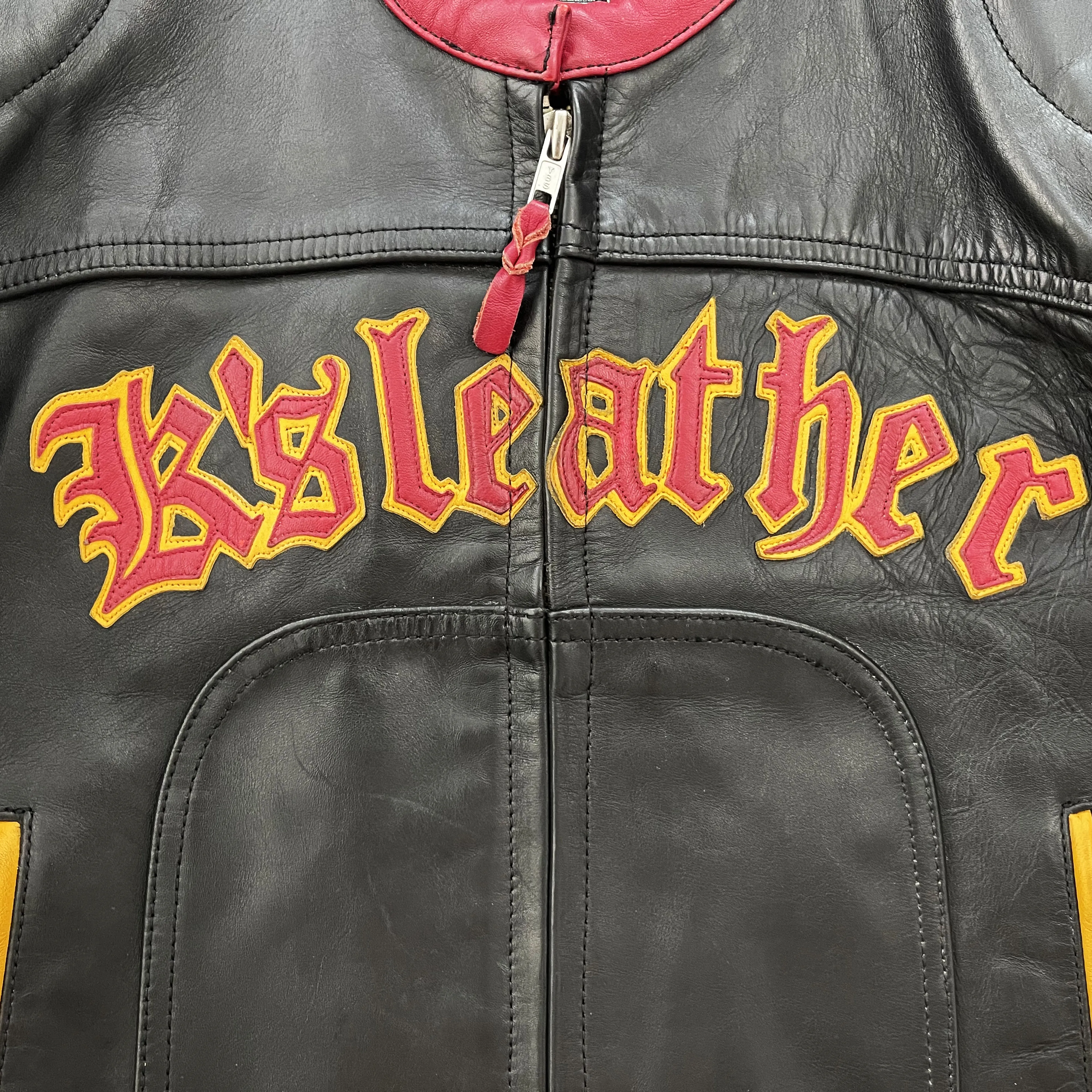 Vintage Avirex Leather Varsity Jacket