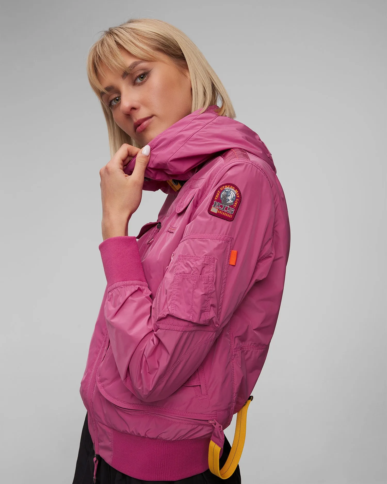 Women's pink jacket Parajumpers Gobi Spring 24smpwjkma31-240