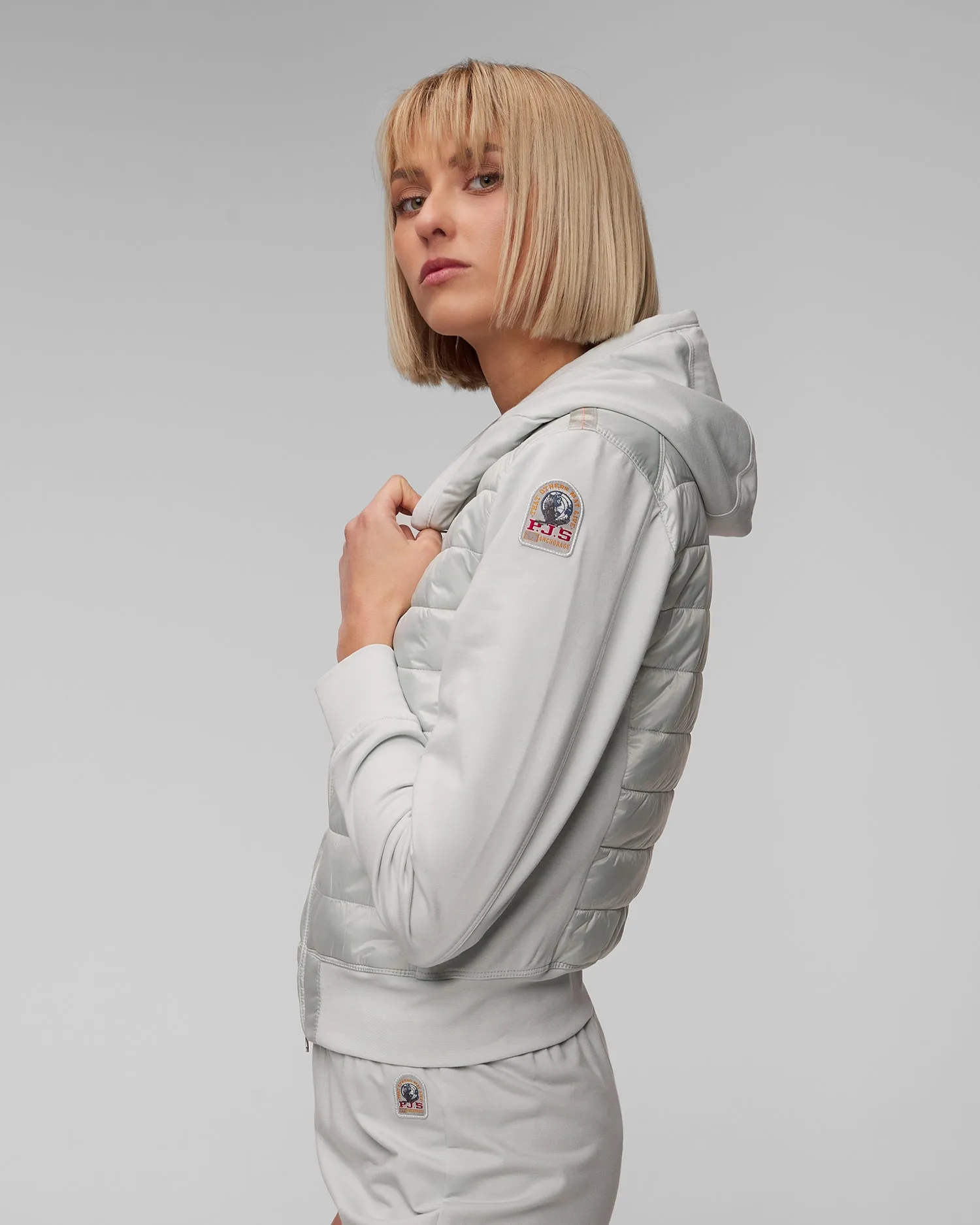 Women’s grey jacket Parajumpers Caelie 24smpwhyfp31-219